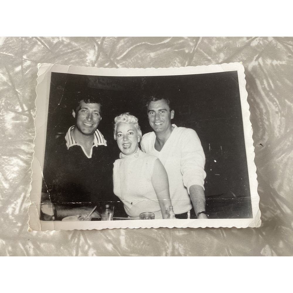 Vintage 1956 Black and White Snapshot Photo Jody Cleo Joe Clark Harris 1950s Art